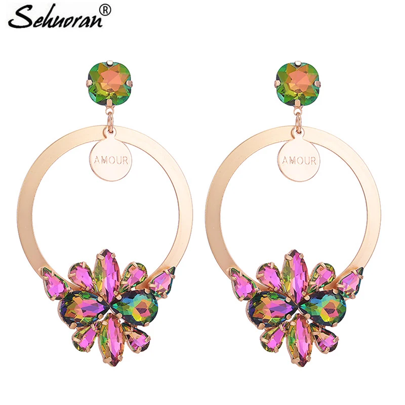 New Oorbellen Pendant Mujer Moda New Boho Mat Gold Pendientes Woman Earrings For Woman Wedding Earing