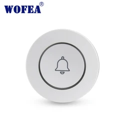 Wofea botón de alarma de emergencia, botón de emergencia, botón de emergencia inalámbrico, timbre de puerta, sistema de alarma V10, nuevo