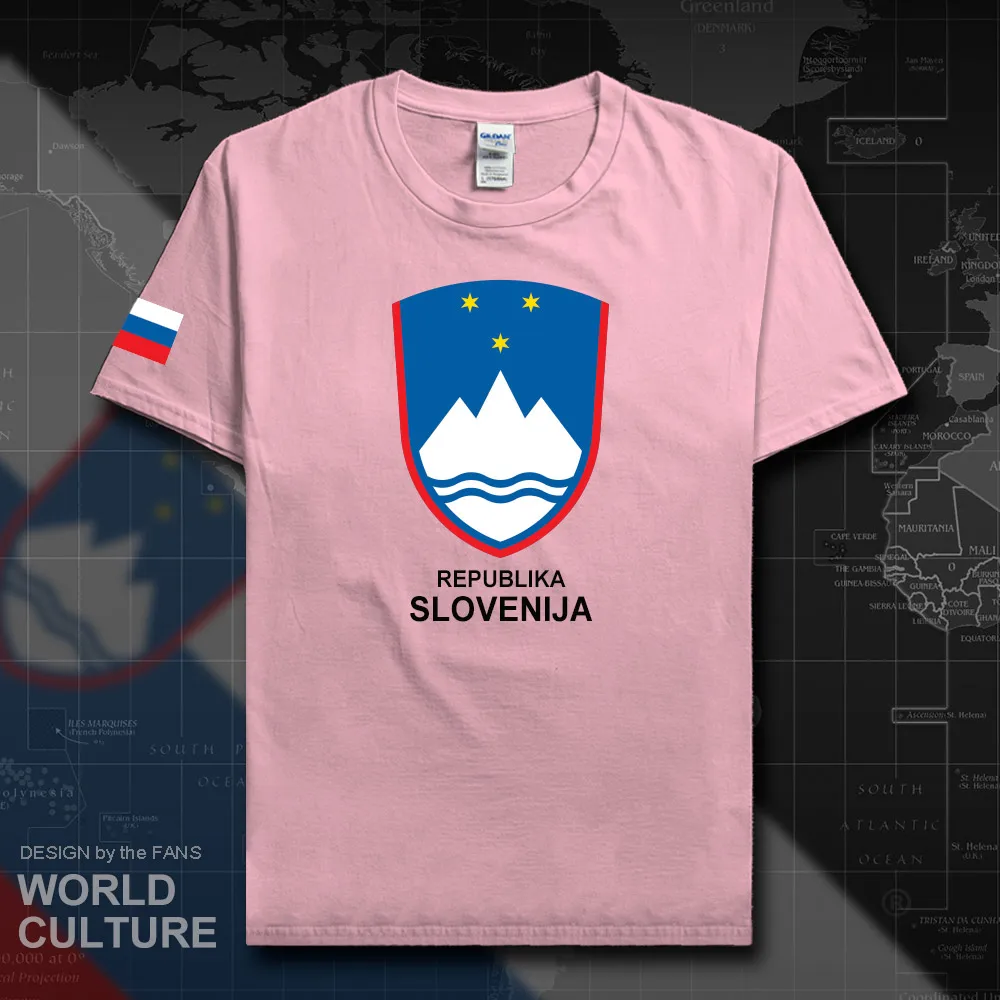 Slovenia Slovene men t shirt 2018 jerseys nation team tshirt 100% cotton t-shirt country clothing sporting SVN Slovenija SI 20