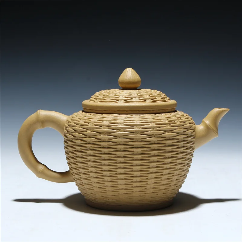 The authentic Yixing Yixing teapot semi Manual Section mud pot 430 ml tea basket manufacturers wholesale cheap