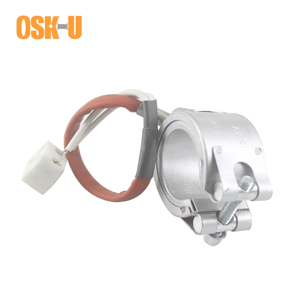 Ceramic Band Heater 230V 36mm ID Electrical Heating Parts for Injection Machine Wattage 300W/400W 36x40/36x60mm Band Heating