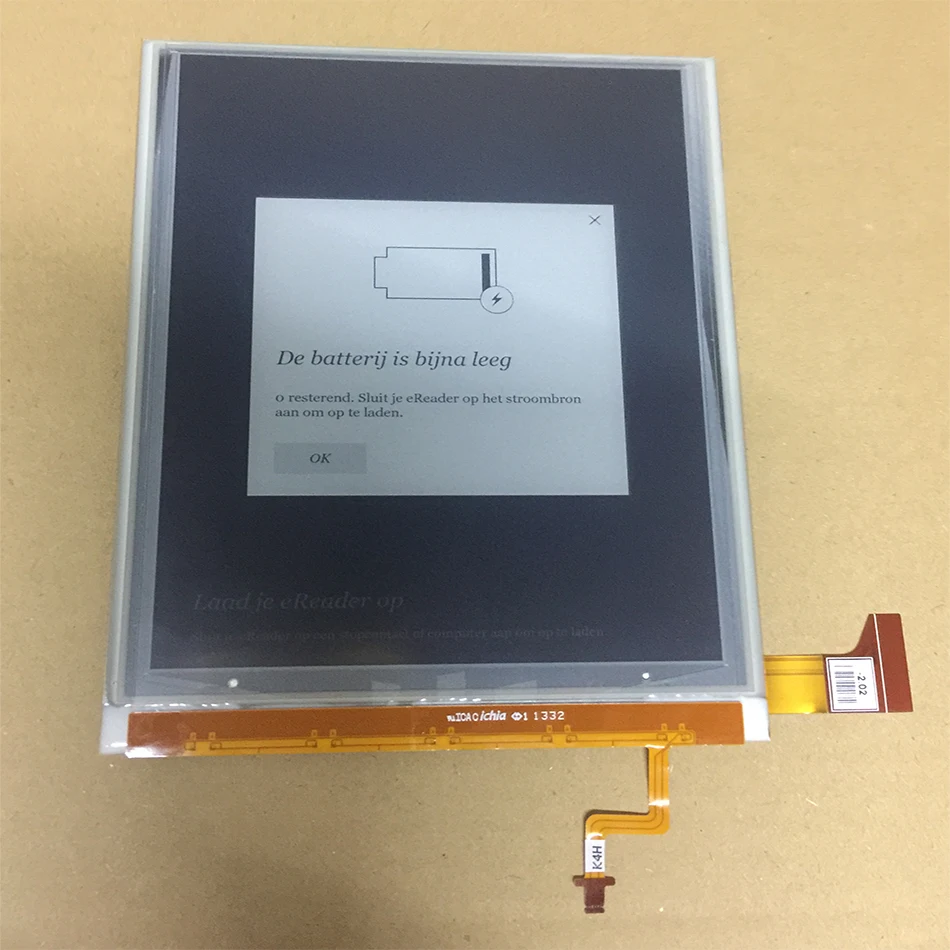 LCD Screen ED068OG1 ED0680G1 for KOBO Aura H2O Reader E-book LCD Display