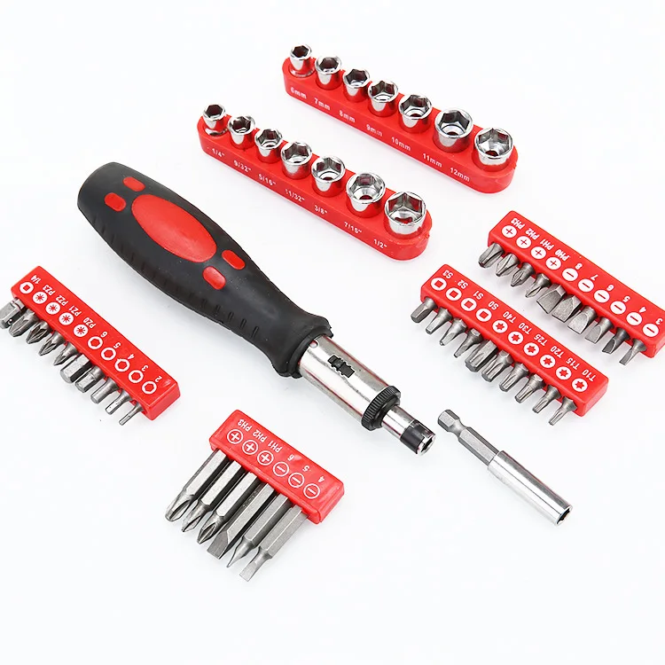 

51 in 1 Multifunction Screwdriver Set PH Slotted Torx Screwdriver Bit Sockets Kit Hardware Tools Drill Accessories