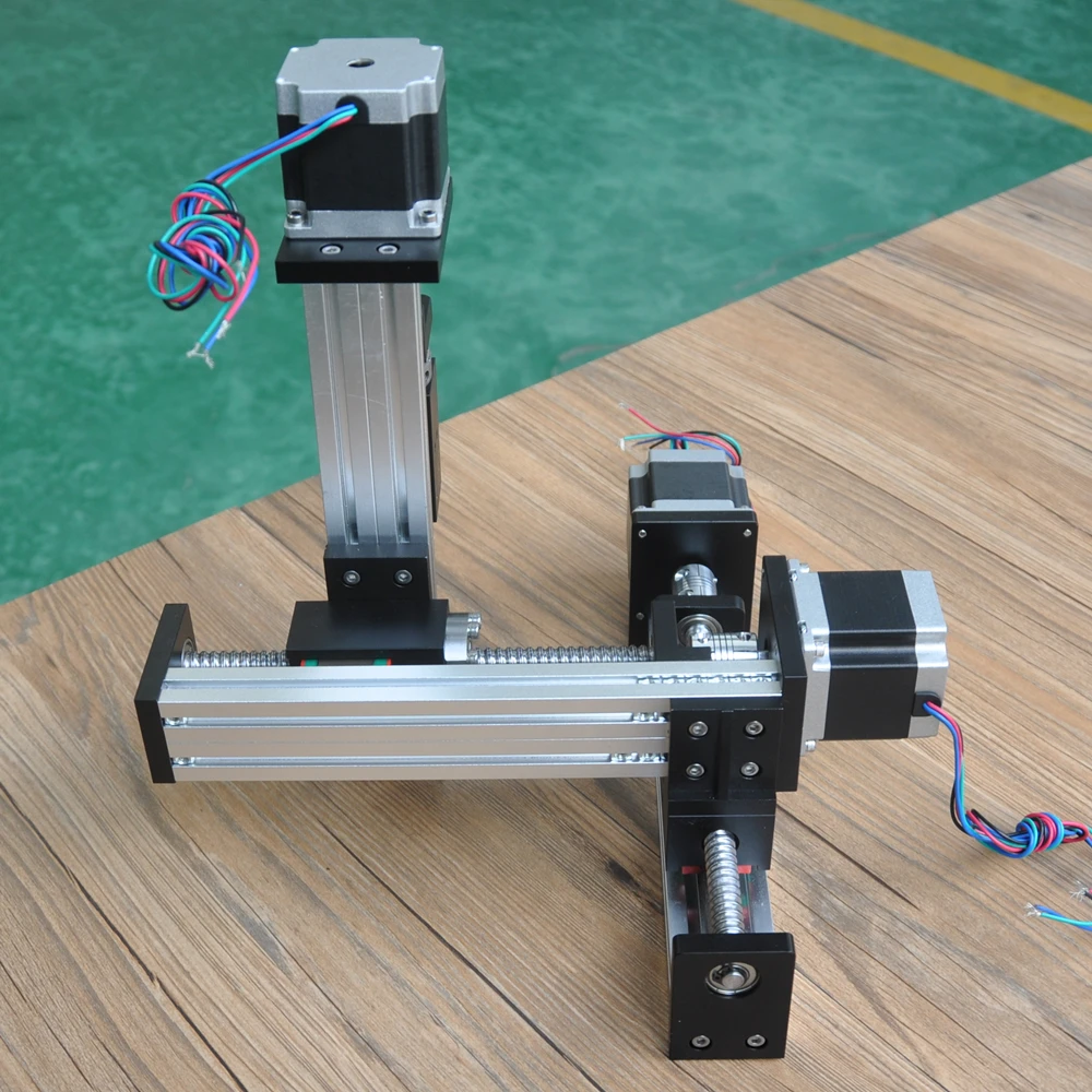 XYZ Stage Ball Screw Motor Driven Linear Positioning System