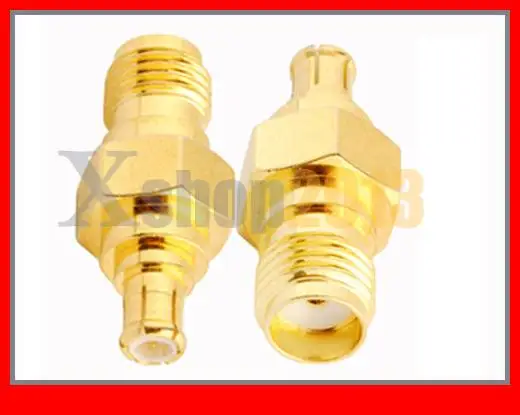 

10 pcs RF Coaxial adapter SMA female to MCX male straight NEW