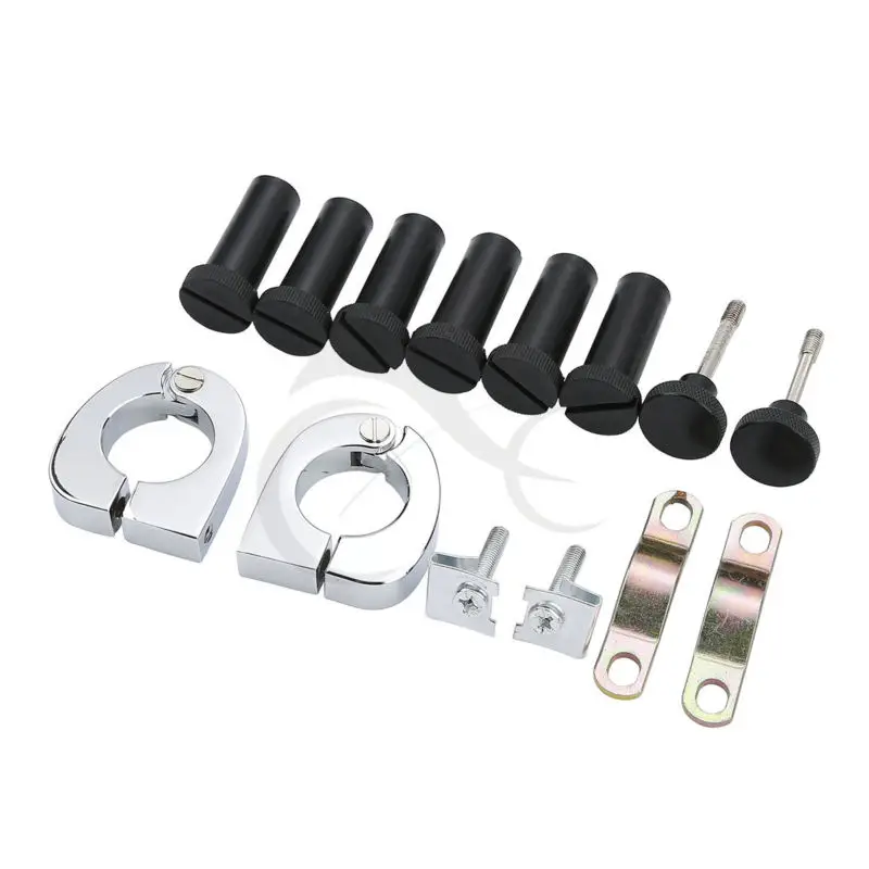 

Quick Release Mounting Hardware Kit For Harley Touring Road King Street Electra Glide FLT FLHT FLHTCU 2014-2018