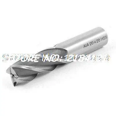 Helical Groove 4 Flutes 2/3/4/5/6/7/8/9/10/11/12/13/14/15/16/17/18/19/20/21/22mm Cut Diameter HSS Cutter End Mill 104mm Length