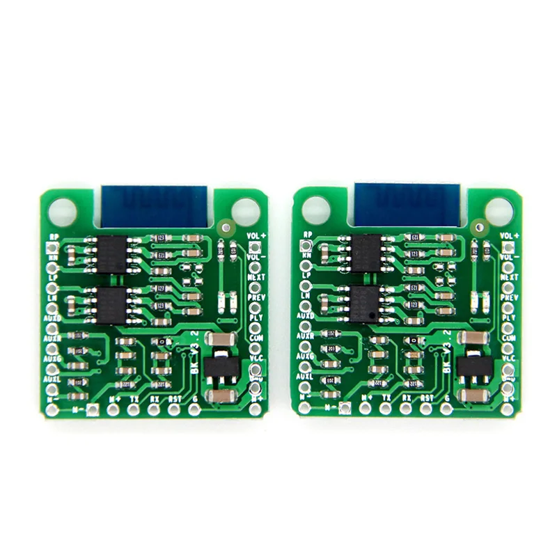 2pcs/pair 2 AUX Audio Receiving BK8008 Stereo Dual 5W Speaker Audio Amplifier Bluetooth TWS Box Power Amplifier Board