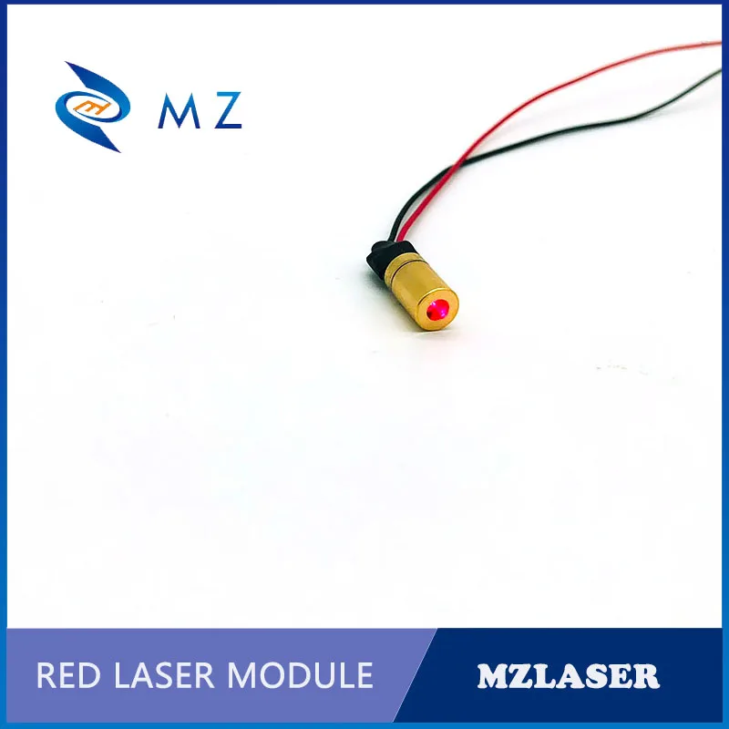 6mm 635nm 10mw 레이저 모듈, 도트 레드 레이저 모듈 경제적인 레드 레이저