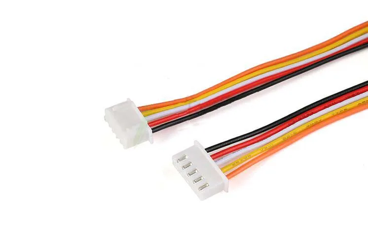 Free shipping 50set XH2.54mm female male Electronic Terminal Wire 4/5/6PIN 20CM Cable 2.54MM Connector UL1007 26AWG XH2.54 Cable