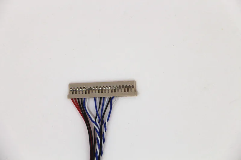 Linha de tela LCD de 10,4-16 polegadas Placa de motorista genérica Cabo DF14 20pin solo 6 lvds cabo LVDS 1ch, 6 - bit