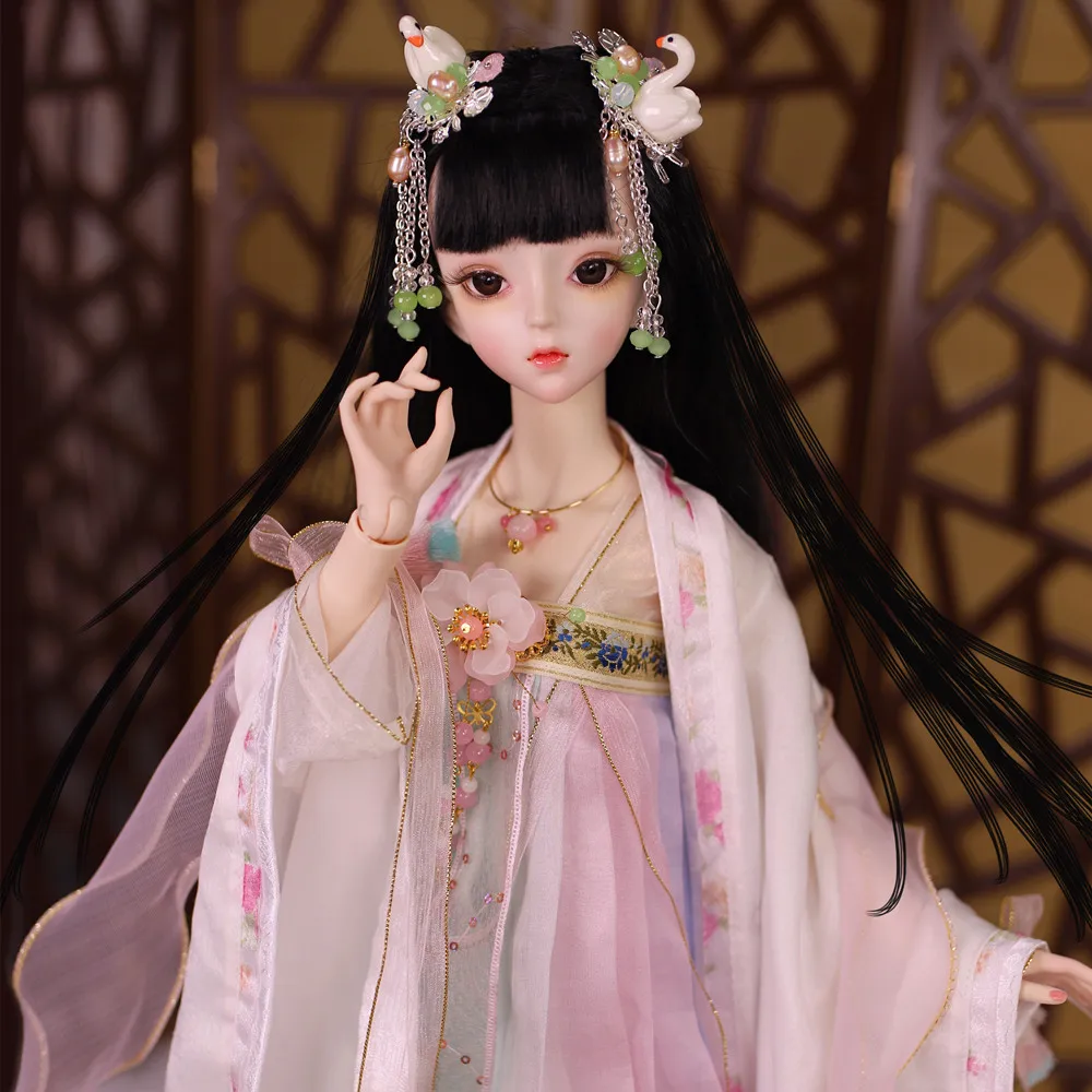 

Fortune Days 1/3 BJD joint body 62CM Gu Yu hand-painted makeup suit with clothes shoes exquisite gift box SD dolls toy