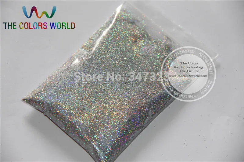 

TCA100 Laser Silver Color 0.2mm Size Glitter Powder for nail,tattoo art decoration Free ship Wholesale DIY powder