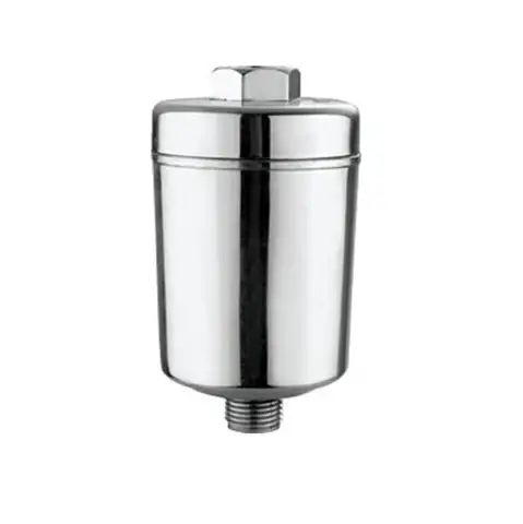 Chemical-free shower filter/SPA shower head/shower purifier with combined carbon&KDF material to wippe off chlorine&heavy metals