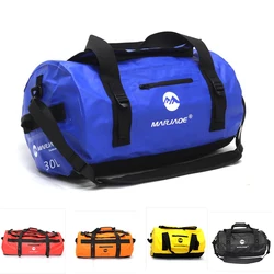 Bolsa impermeable para natación al aire libre, bolsa seca para pesca, Camping, Fitness, navegación, bolsa resistente al agua, Trekking, río, hombro, paquete oceánico