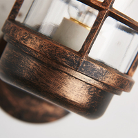 Industrial retro wall lamp dock light lobby bedroom hotel corridor restaurant bar loft light vintage wrought iron wall sconce