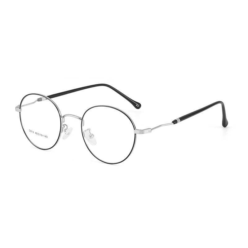 BCLEAR 2019 del Nuovo Uomo Donna Retro Grandi Occhiali Rotondi Occhiali Della Lega del Metallo Occhiali Telaio Nero Argento Oro Occhiali Da Vista Occhiali Da Vista Ottica