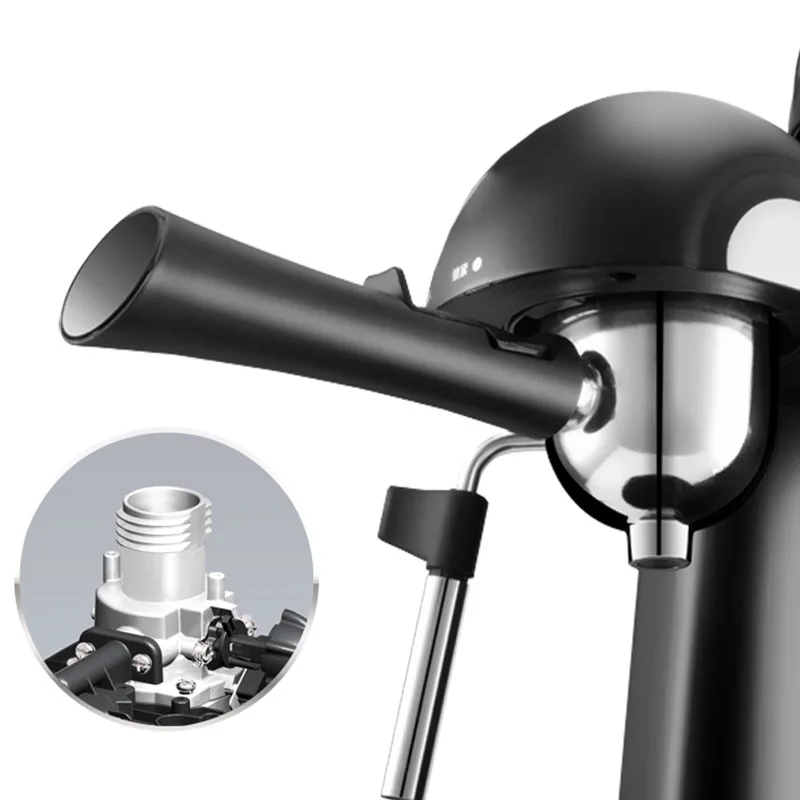 Máy pha cà phê espresso Nhỏ bán tự động gia đình Áp suất Bơm loại Hơi Nước Sữa Bong Bóng Thương Mại