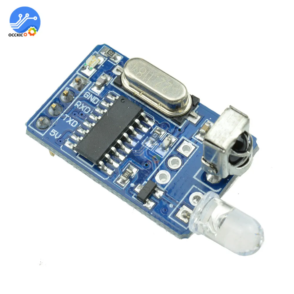 5V Scheda di Decodifica IR A Raggi Infrarossi A Distanza di Controllo di Codifica Trasmettitore Wireless Receiver Module per arduino IR DAC Bordo di Convertitore