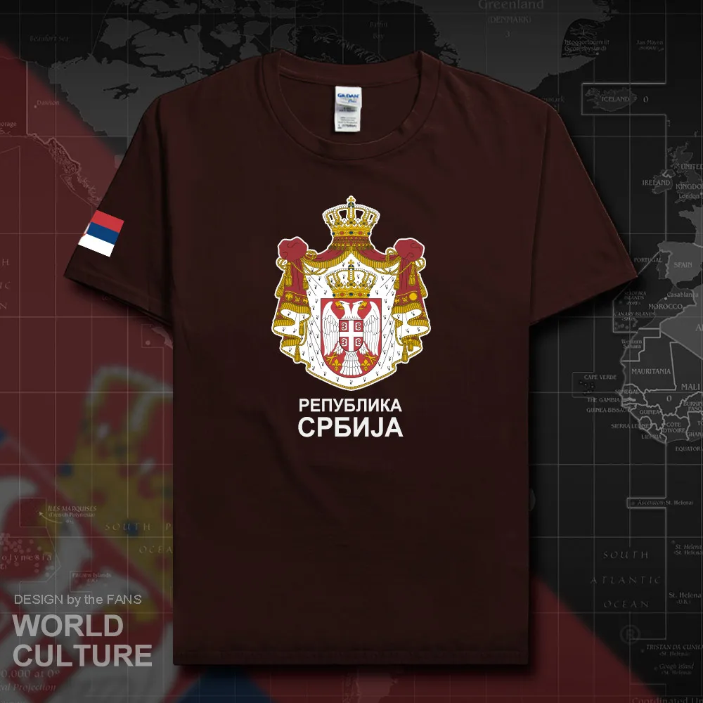 Serbia Serbian Serbs men t shirt fashion 2018 jerseys nation team 100% cotton t-shirt clothing country sporting SRB Srbija 20