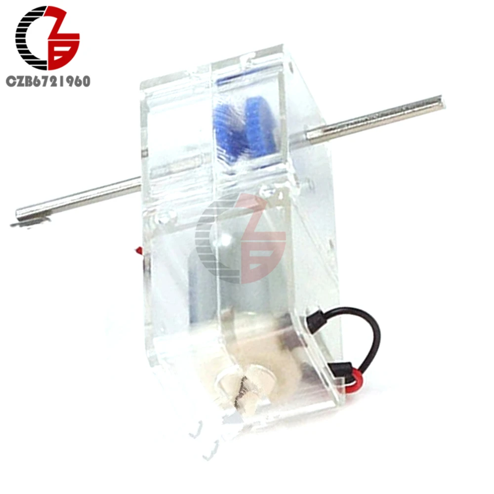 Dc 1.5-6V 130 Gear Motor 1:94 Dc Motor 85-120 Rpm Met Transparante Beschermende Box Shell Case Voor Smart Robot Rc Auto Diy