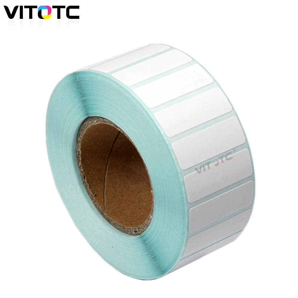 2000Pcs/Roll 30mmx10mm Barcode Printer Thermal Adhesive Label Printer Paper Supermarket Price Blank Sticker Label Waterproof