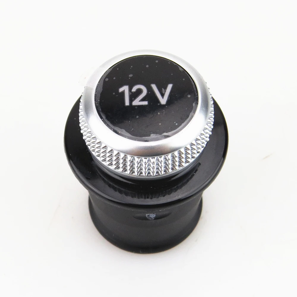 READXT 12V Car Chrome Cigarette Lighter Socket Dust Cap Auto accessories Dustproof Cover For A3 A4 Avant A5 A6 A7 Q5 Q7 TT R8 Q2