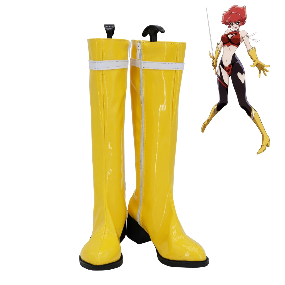 

Cutey Honey Shoes Cosplay Re Cutie Honey Honey Kisaragi Women Boots