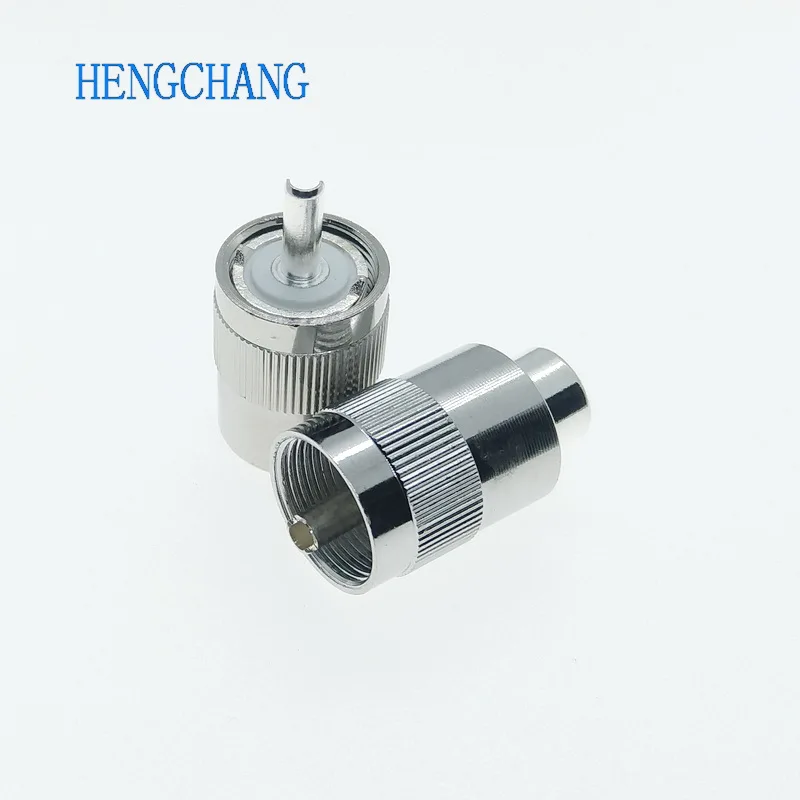 

M-Type Male Connector 50-5 UHF Connector RF Coaxial Connector for LMR300 5D-FB cable UHF-50J-5 RF Coaxial Connector