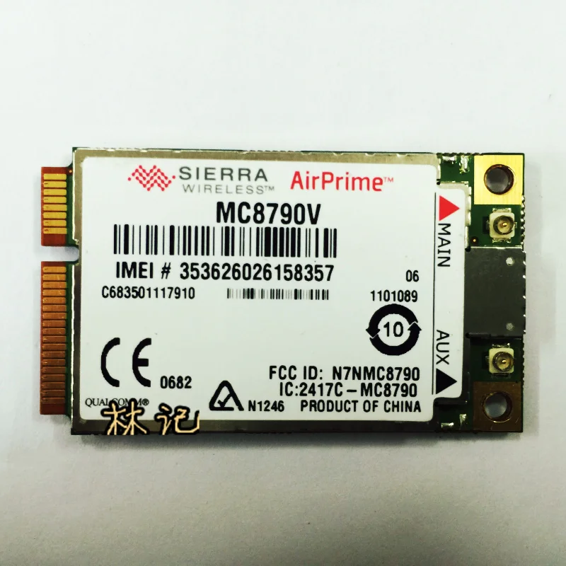 

MC8795V Mini PCI-e 3G quad-band HSPA WWAN WLAN Wifi Card GPS For Laptop notebook 100% Original Distributor JINYUSHI stock