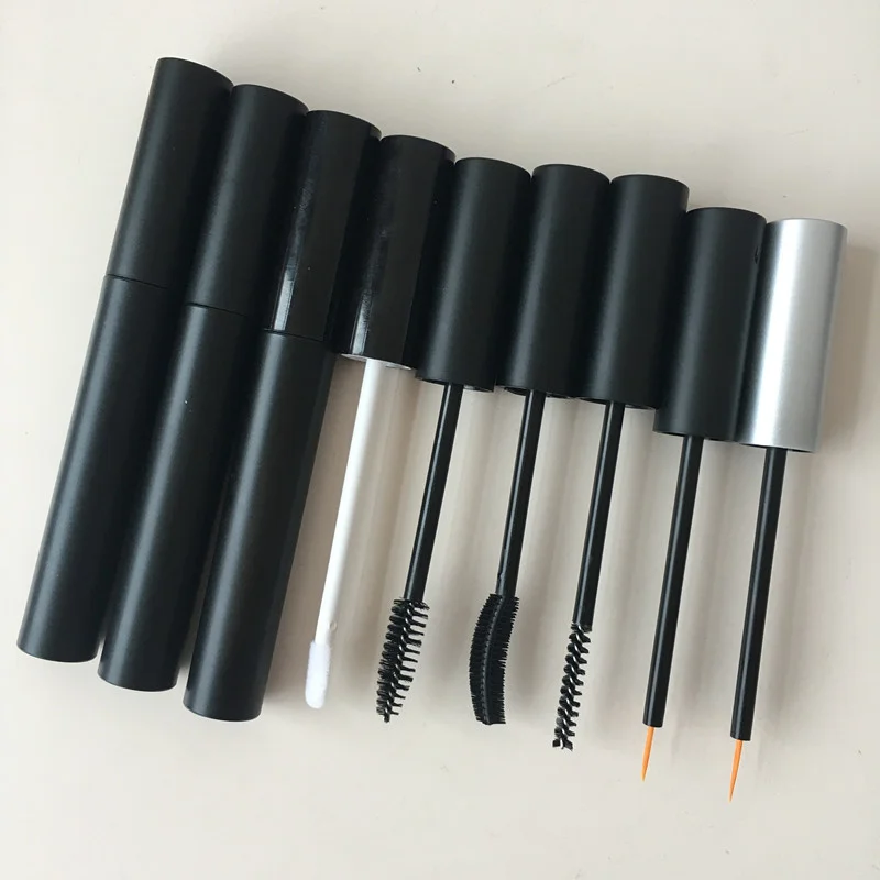 10/30/50/100pcs 5ml High-grade matt black eyeliner tube empty mascara cream tube DIY eyelash growth fluid glue bottle