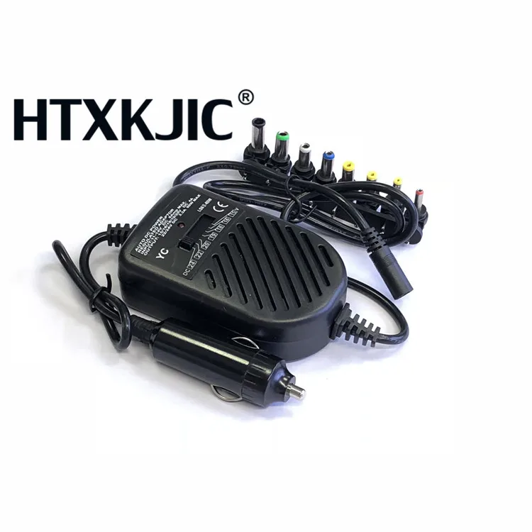 العالمي تيار مستمر 80 واط السيارات السيارات شاحن محولات موائم مصدر تيار مجموعة لأجهزة الكمبيوتر المحمول دفتر 1 قطعة