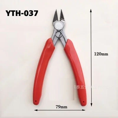 170 Electronic Diagonal Pliers Side Cutting Nippers Wire Cutter Outlet Scissors Models Grinding Tools