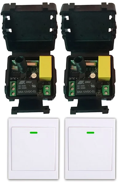 Stairway Remote Control Switch AC 220V Lamp Light LED Bulb Wireless Switch Corridor Room Home Remote Lighting Wall Remote Switch