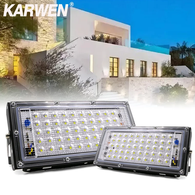 Imagem -02 - Impermeável Led Flood Light Iluminação ao ar Livre do Jardim Reflector Cast Light Floodlight Ip65 50w 100w 150w ac 220v 240v