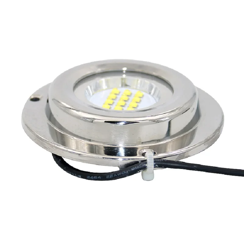 DC12v 316 Stainless Steel Waterproof Led Underwater Marine Boat Light Swimming Pools Light