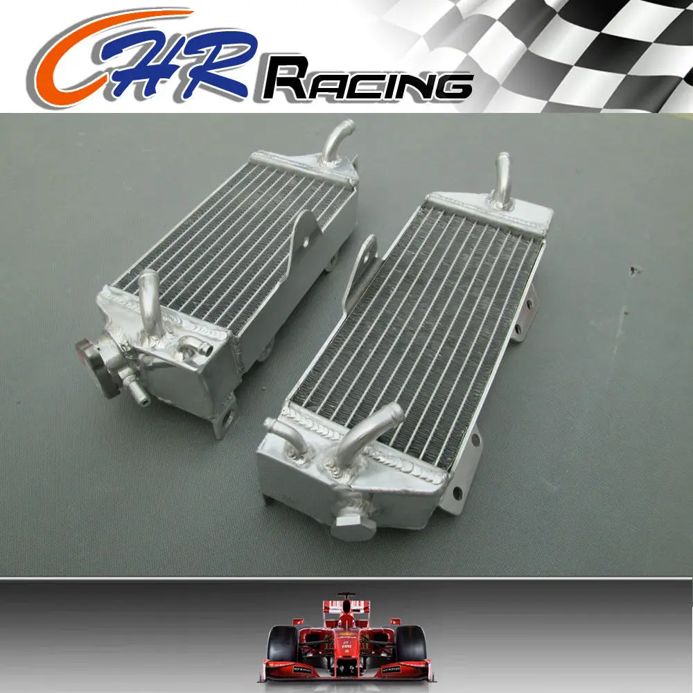 

For KAWASAKI KX125 1990 1991-1993/KX250 1992-1993 ALUMINUM ALLOY RADIATOR R&L 40MM