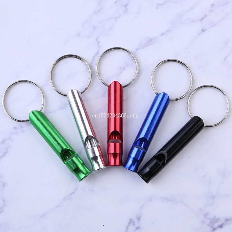 600pcs Multifunction Whistle Pendant With Keychain Party Gift Outdoor Survival Emergency Whistles Party Favors Free Shipping