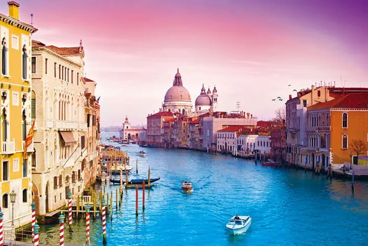 

Venice The wooden puzzle 1000 pieces ersion paper jigsaw puzzle white card adult children's educational toys