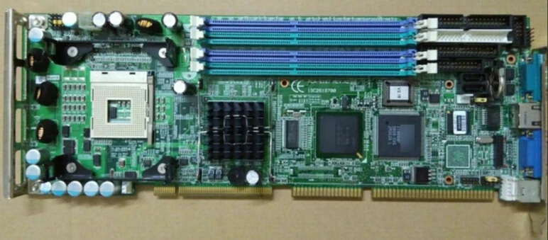 

PCA-6187VE Very nice Original IPC Board ( PCA-6187 ) Full-size CPU Card ISA Industrial Mainboard PICMG1.0 1LAN with CPU Memory