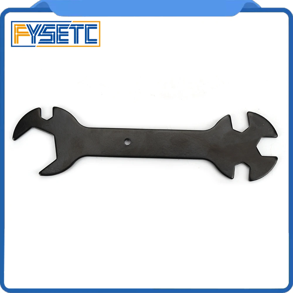 3D Printer Parts Tool 5 IN 1 Wrench Stay 5.7mm to 20.2mm Steel Spanner Multifunction Wrench Flat Spanner For E3D MK8 MK10 Nozzle