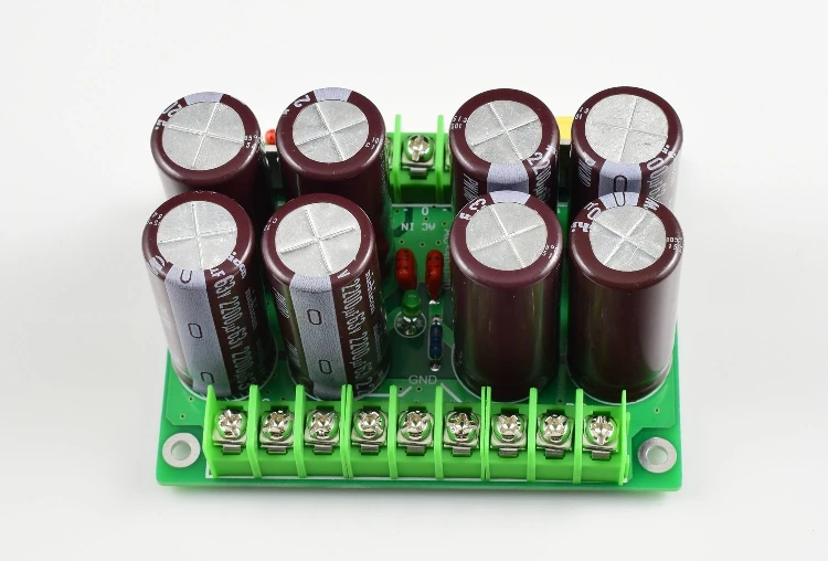 8 PCS 50V 3300UF / 63V 2200UF capacitance MUR860G Rectification filter power board For L Series amplifier board