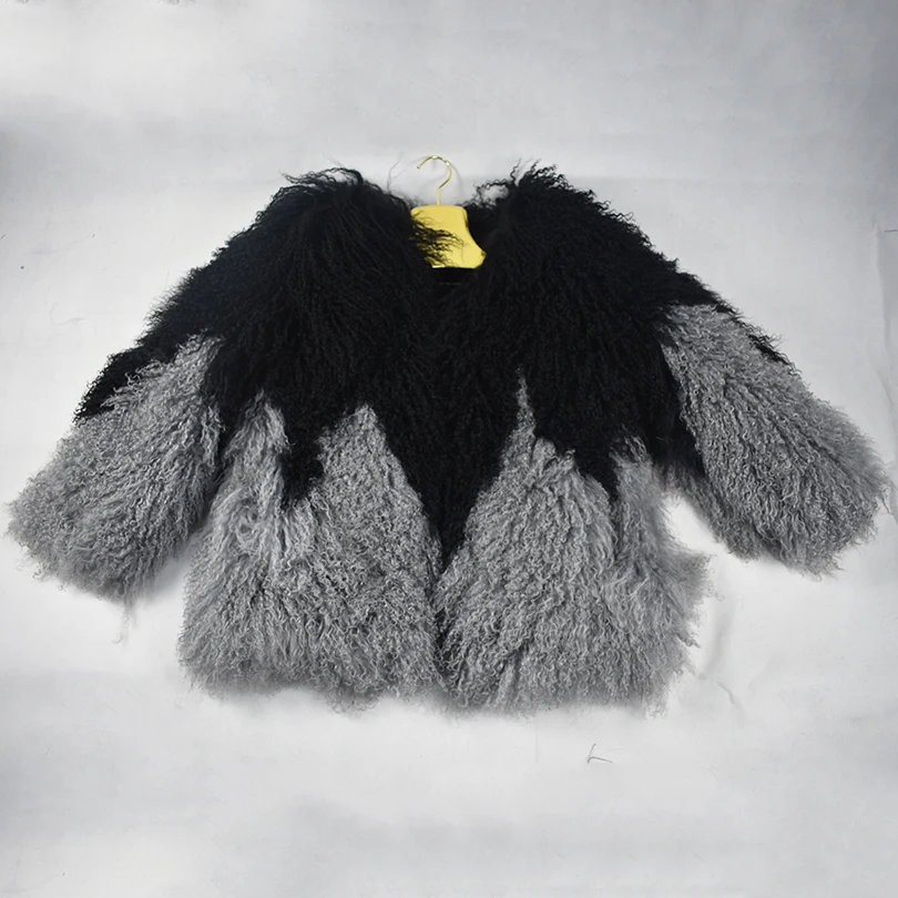 Sheepskin All-in-One Fluffy Coat for Women, Sheepskin Coat, Real Fur, Natural Fur, Thick and Warm, Female