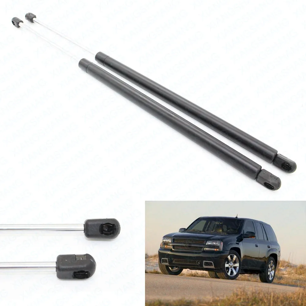 2pcs Rear Window Gas Spring Struts Lift Support For 2002-2006 2007 2008  Chevrolet Trailblazer XL SLT Sport Utility 19.96 inch