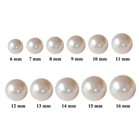 

500pcs (6mm-14mm)mixed size Vintage white or ivory Pearl Beads, Plastic Pearl Beads For Jewelry Making, Pearls, Destash