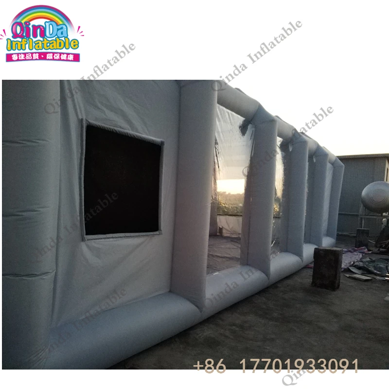 China Supplier Outdoor Portable Inflatable Garage Car Inflatable Spray Paint Booth Tent For Sale