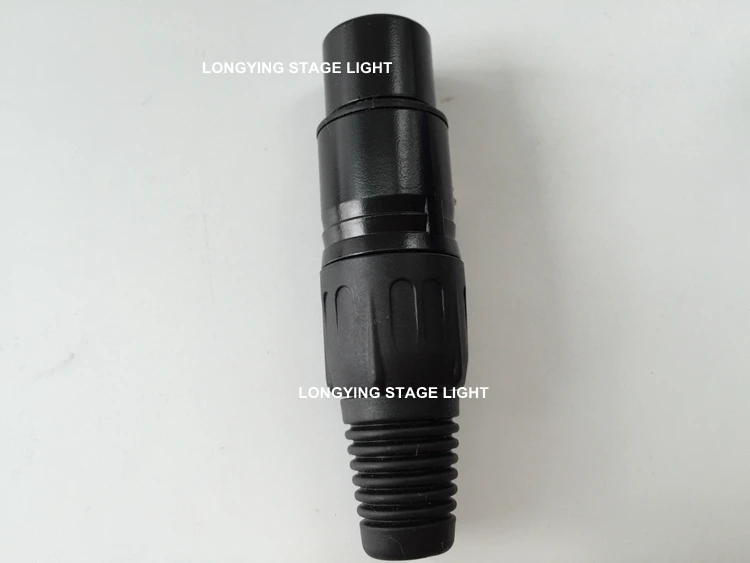3 Pin Female And Male DMX Lighting Connector XLR Connector