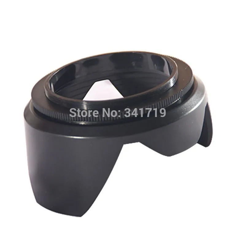 55mm Flower camera Lens Hood for Sony HX300 A330 A350 A290 A550 DT 18-55mm 35mm f/1.8 55-200mm 18-70mm