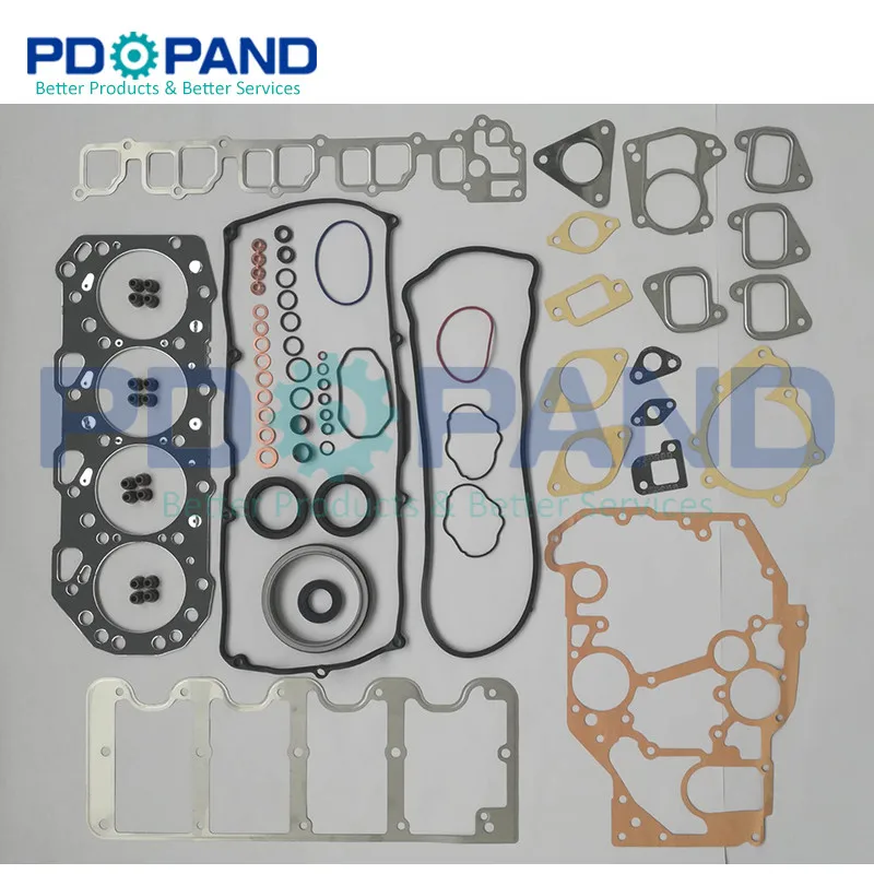 

4JX1 4JX1T Engine Overhaul Rebuilding Gasket Kit for Isuzu Trooper Opel Monterey VAUXHALLMONTEREY Mk II 3.0TDI 1998-