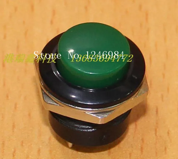 

[SA]R13-507 A New Taiwan SCI round green RED YELLOW button normally open switch reset switch M16 by -pass--50pcs/lot